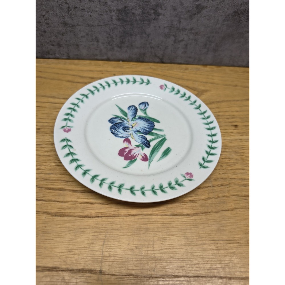 Portmeirion Botanic Garden Salad Plate Iris
